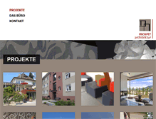 Tablet Screenshot of meurer-architektur.com